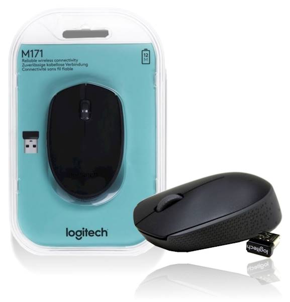 MYSZ BEZPRZEWODOWA LOGITECH M171 BLACK