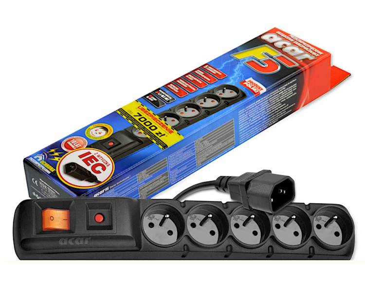 LISTWA ZASILAJĄCA ACAR F5 W0086 wtyczka IEC