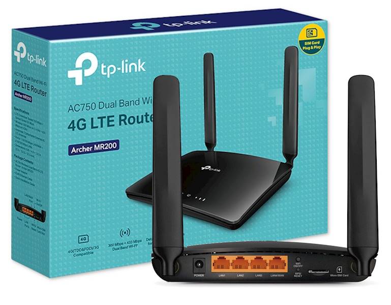 ROUTER GSM LTE TPLINK MR200