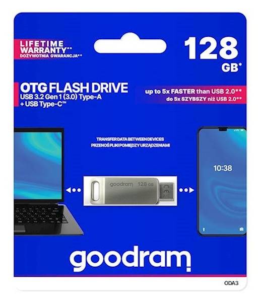 PENDRIVE USB 128GB ODA3 GOODRAM