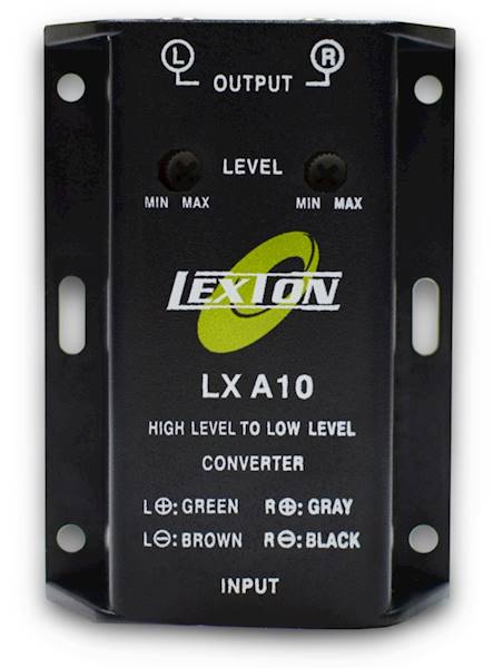 KONWERTER AUDIO DO WZMACNIACZ RCA LXA10