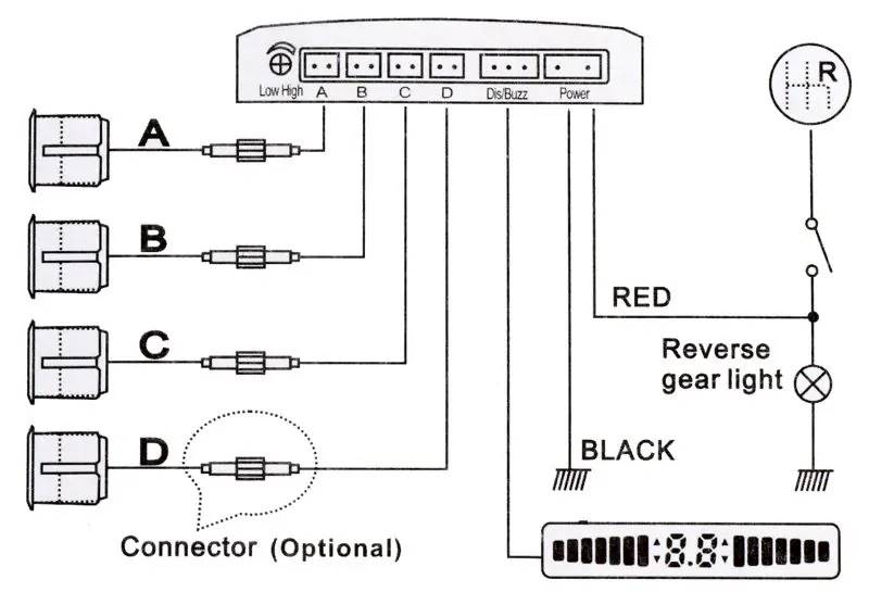 CZUJNIKI COFANIA BS 516-4 (czarne)