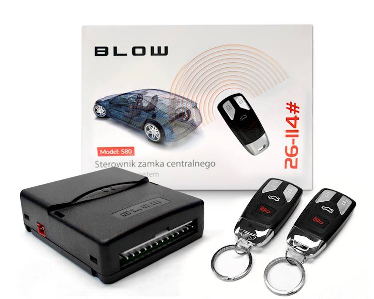 STEROWNIK ZAMKA BLOW S80 26-114#