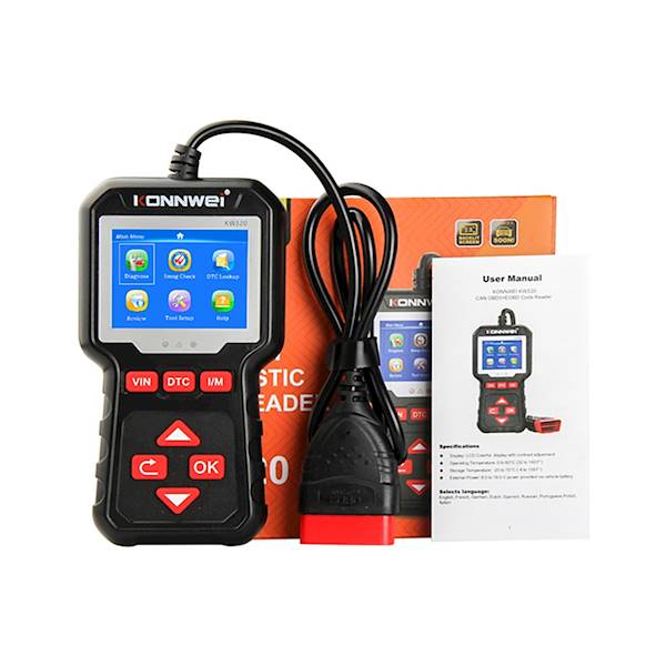 INTERFEJS SKANER OBD2 KONNWEI KW320