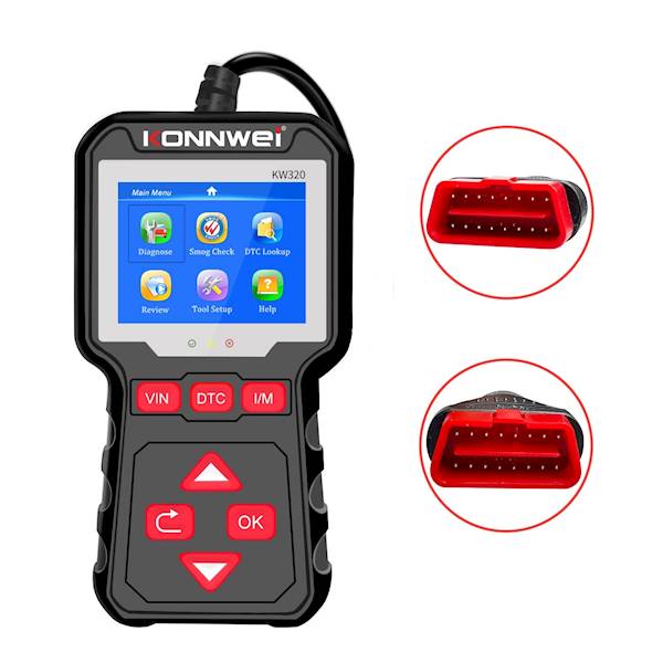 INTERFEJS SKANER OBD2 KONNWEI KW320