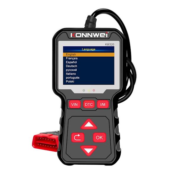 INTERFEJS SKANER OBD2 KONNWEI KW320
