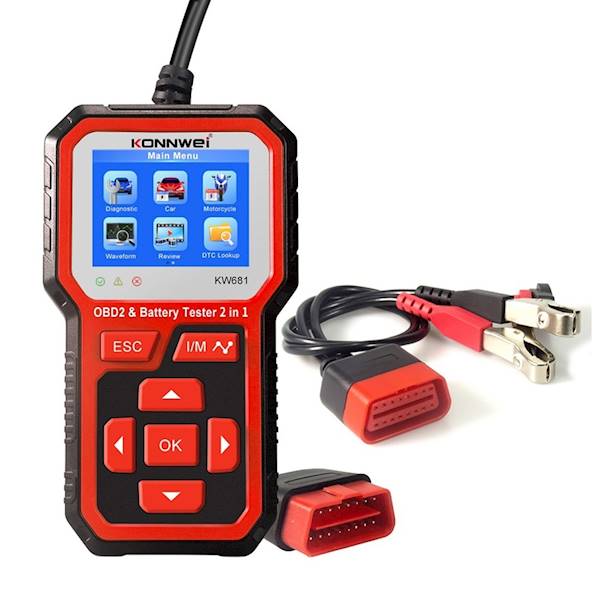 INTERFEJS SKANER OBD2  KONNWEI KW681