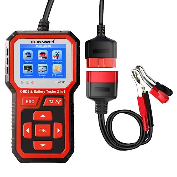 INTERFEJS SKANER OBD2  KONNWEI KW681
