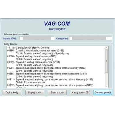 INTERFEJS OBD2 KABEL USB | VAG KKL