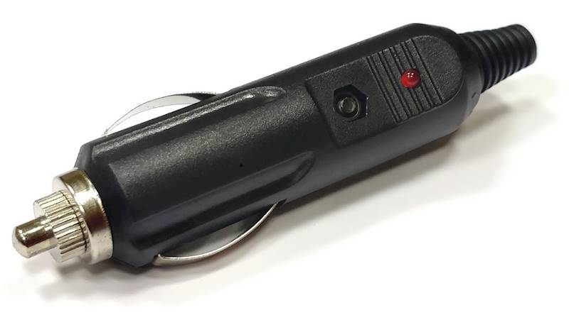 WTYK ZAPALNICZKI EURO z diodą LED (3758)