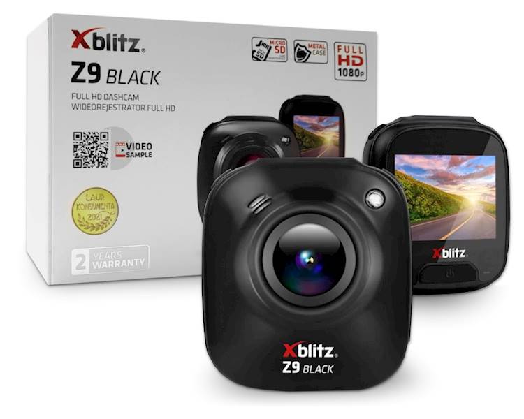 KAMERA SAMOCHODOWA XBLITZ Z9 BLACK