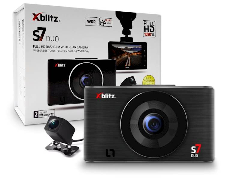 KAMERA SAMOCHODOWA XBLITZ S7 DUO