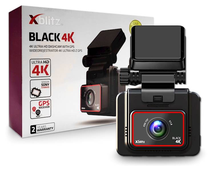 KAMERA SAMOCHODOWA XBLITZ BLACK 4K