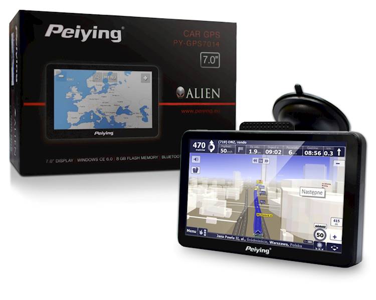 NAWIGACJA PEYING PY-GPS7014.1 MAPA EU