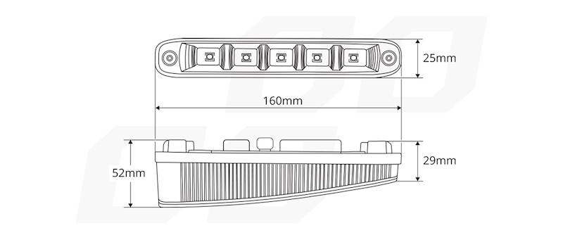LAMPY ŚWIATŁA DZIENNE AMIO DRL 506