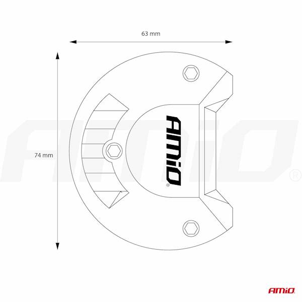 LAMPA ROBOCZA LED AMIO 02433