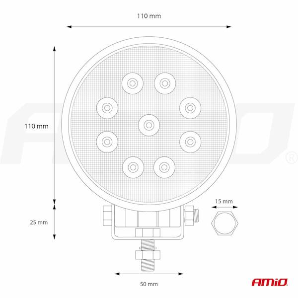LAMPA ROBOCZA LED AMIO 02420
