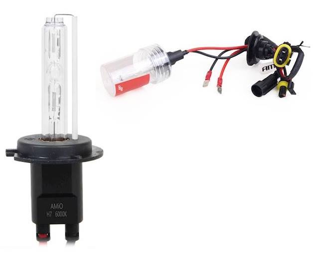 ŻARÓWKA Xenon H7 6000K AMIO 01323
