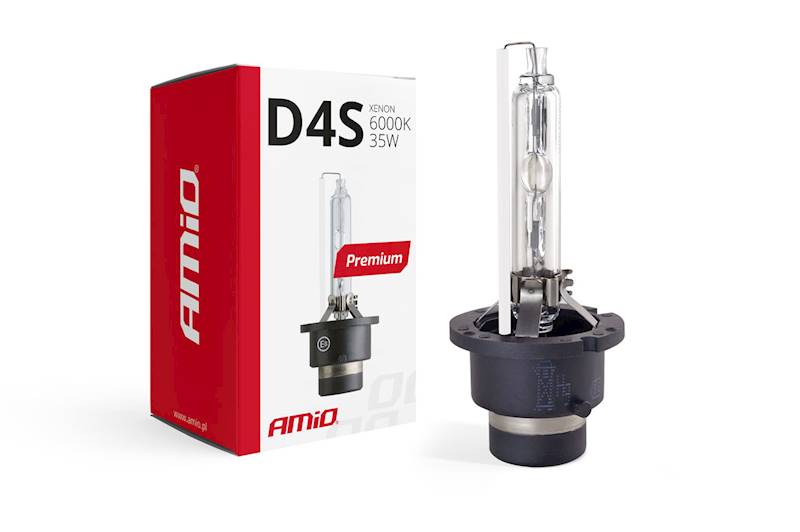 ŻARÓWKA Xenon D4S 6000K AMIO 01981
