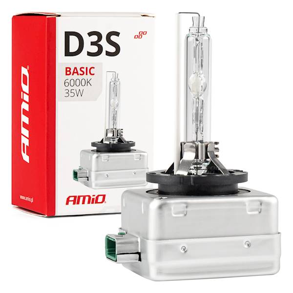ŻARÓWKA Xenon D3S 6000K AMIO 02948