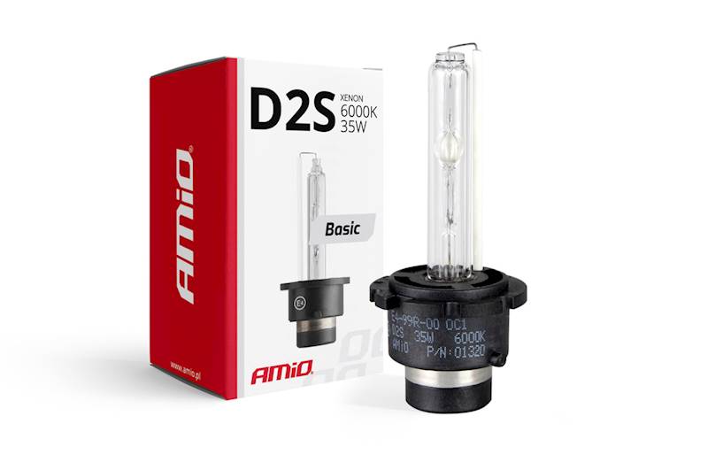ŻARÓWKA Xenon D2S 6000K AMIO 01320
