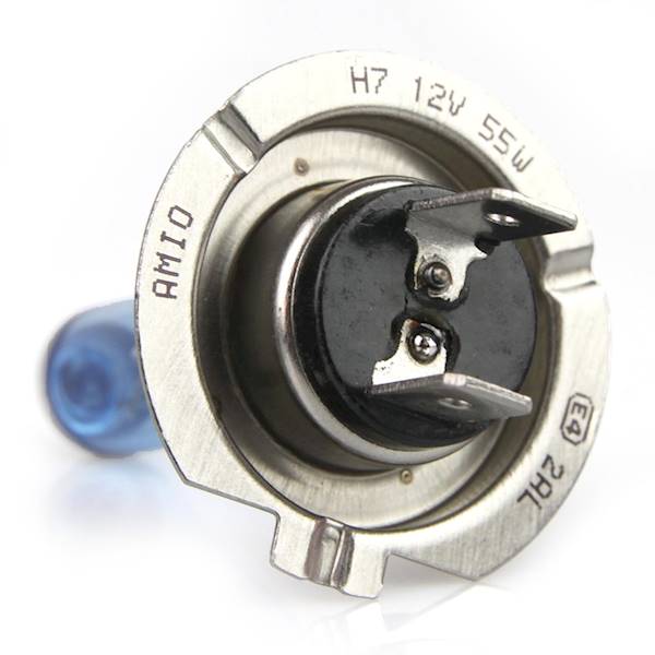 ŻARÓWKA H7 55W SUPER WHITE AMiO 01157 - 1szt