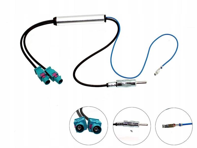 SEPARATOR ANTENOWY DIN/ 2xFAKRA 40202