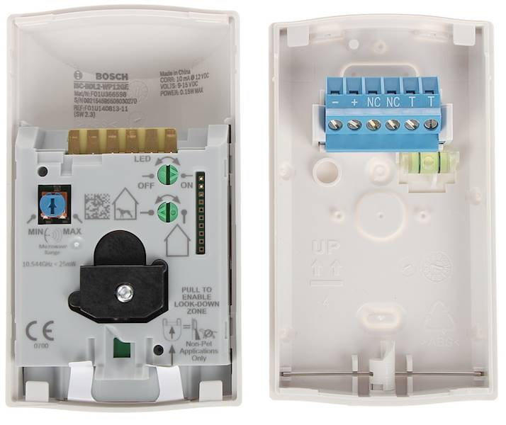 CZUJNIK BOSCH WP12GE (PIR+MW z funkcją PET)