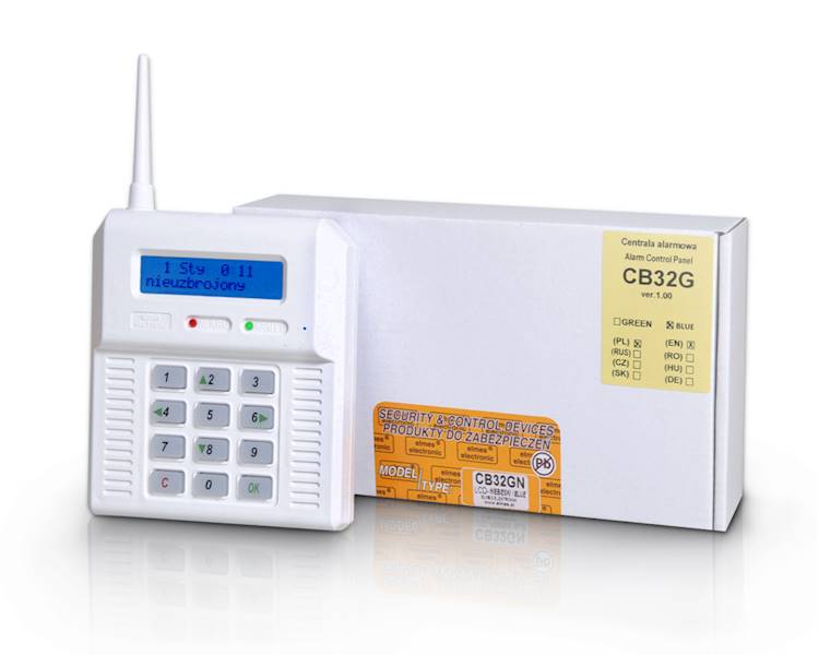 ELMES CENTRALA CB-32GN - bezprzewodowa z GSM