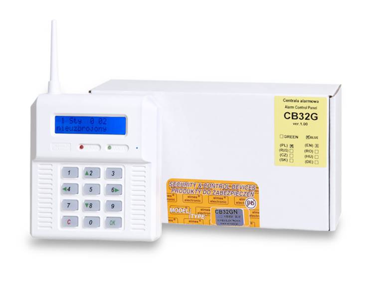 CENTRALA ALARMOWA | ELMES CB-32GN