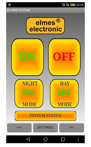 ELMES CENTRALA CBP-32S - bezprzewodowa z GSM