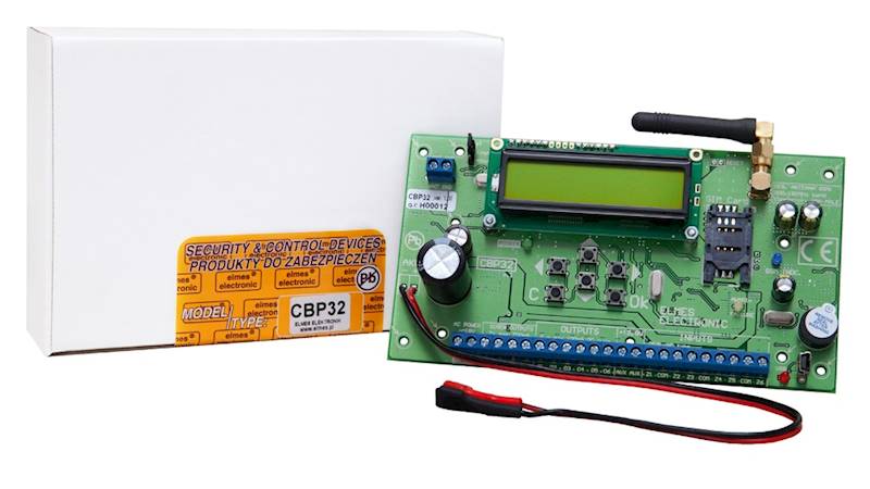 ELMES CENTRALA CBP-32 - bezprzewodowa z GSM