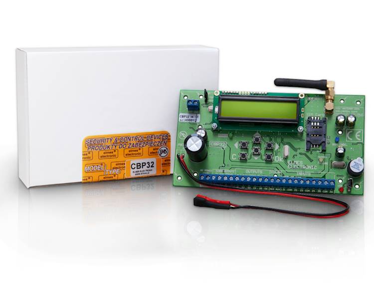 ELMES CENTRALA CBP-32 - bezprzewodowa z GSM