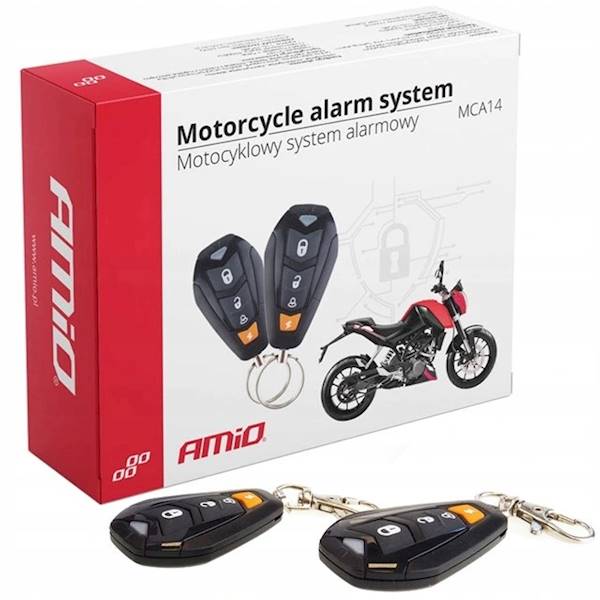 ALARM MOTOCYKLOWY AMIO MCA14
