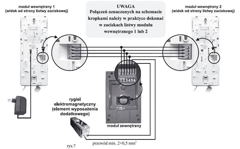 DOMOFON EURA ADP-48A3 (Interkom)