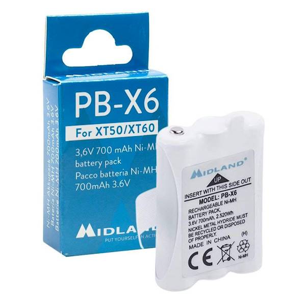 PACK AKUMULATOR PB-X6 MIDLAND