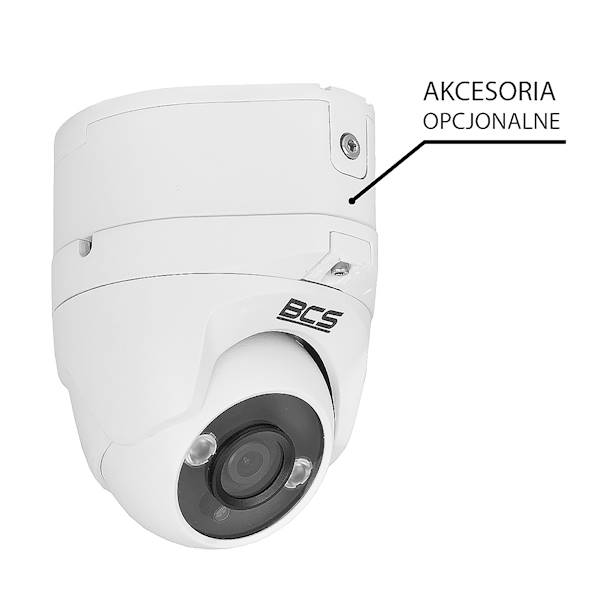 KAMERA HDCVI BCS-DMQ1803IR3-B 8MP 3,6mm BIAŁA