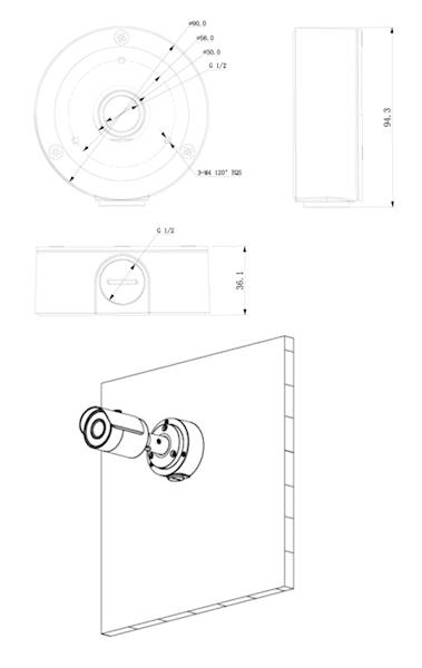 PUSZKA ADAPTER BCS-AT3 (BCS-TIP3xxx)