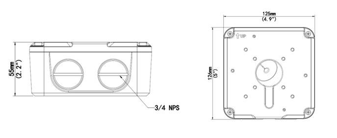 PUSZKA ADAPTER BCS-P-A61-G (BCS POINT) GRAFIT