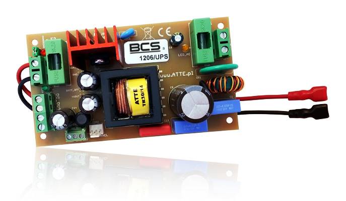 ZASILACZ MODUŁ 12V/6A BCS-ZA1206/UPS
