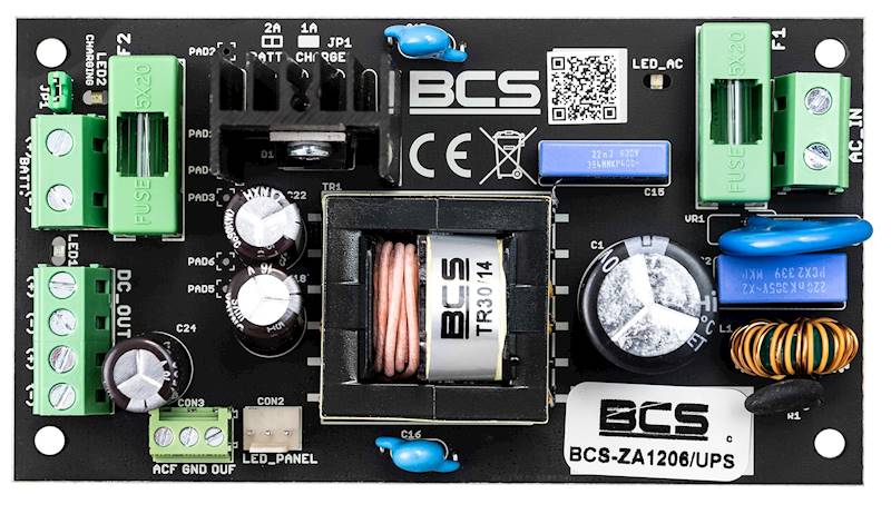 ZASILACZ MODUŁ 12V/6A BCS-ZA1206/UPS