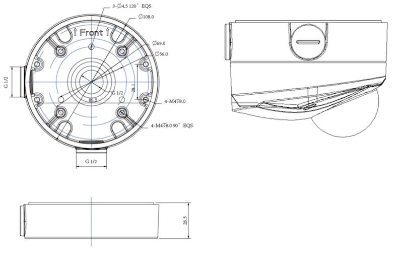 PUSZKA ADAPTER BCS-ADMM