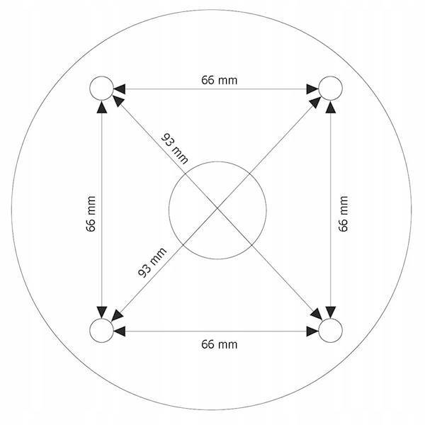 PUSZKA ADAPTER BCS-ADMQ4-G (DMQ4200) GRAFIT