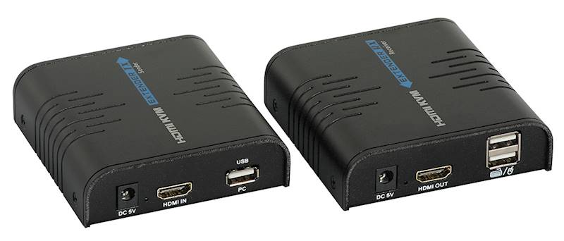 KONWERTER PRZEDŁUŻACZ HDMI+USB /UTP (H3613)