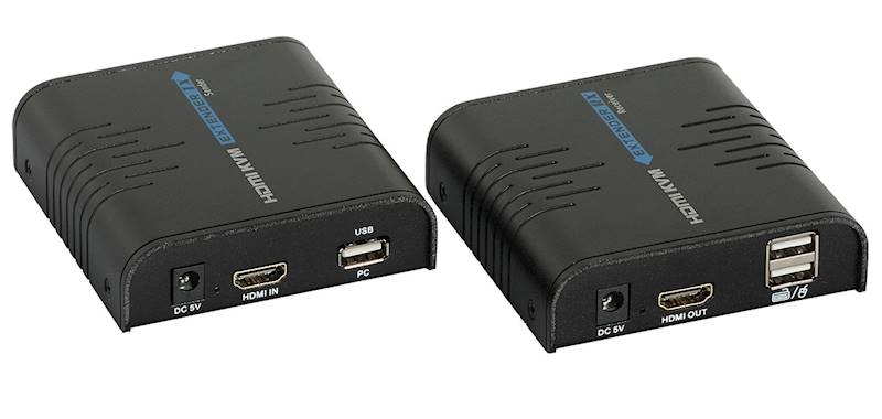 KONWERTER PRZEDŁUŻACZ HDMI+USB /UTP (H3613)