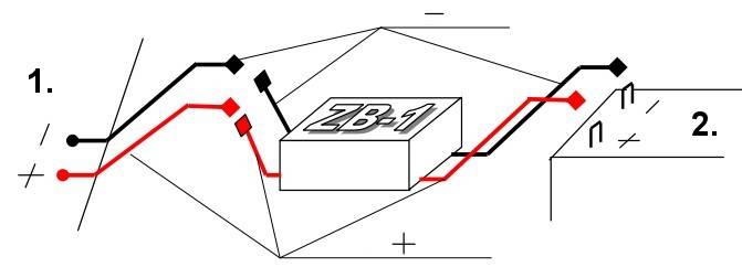 MODUŁ ZABEZPIECZENIA AKUMULATORA ZB-1
