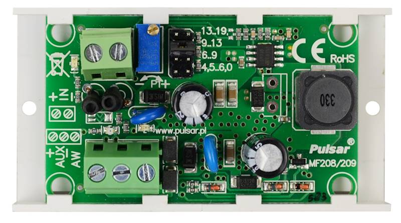 PRZETWORNICA DC/DC10SD 8-28V/4,5-19V - 1A