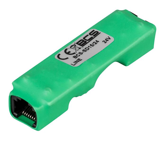 PRZETWORNICA PoE (35-56V)->PoE 24V BCS-SD15/24
