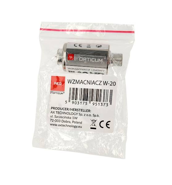 WZMACNIACZ ANTENOWY OPTICUM W20