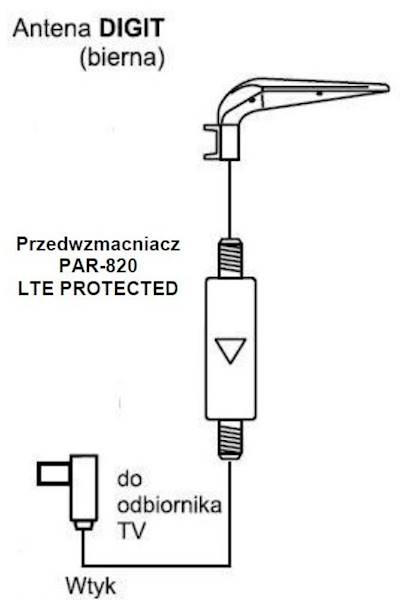 WZMACNIACZ ANTENOWY TELKOM TELMOR PAR-820